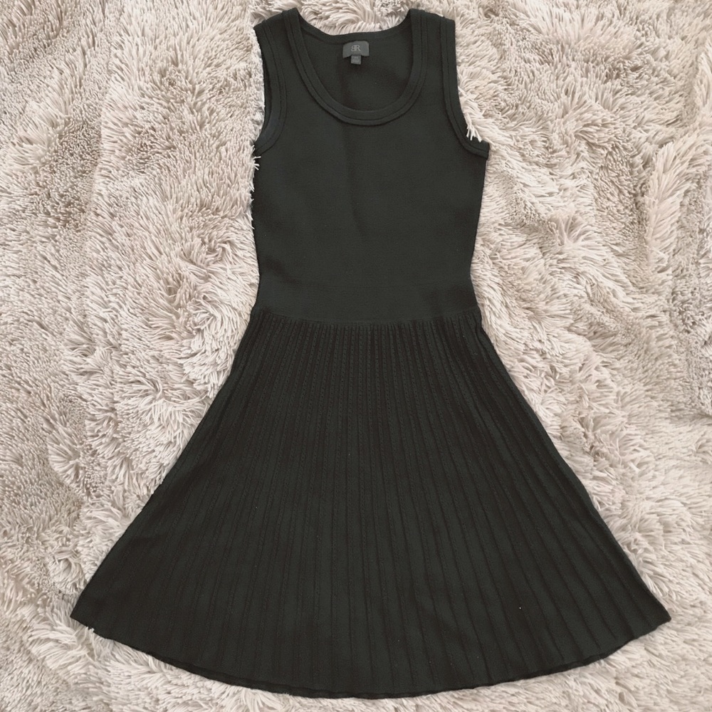 Banana Republic Monogram Flared Knit Sweater Dress
